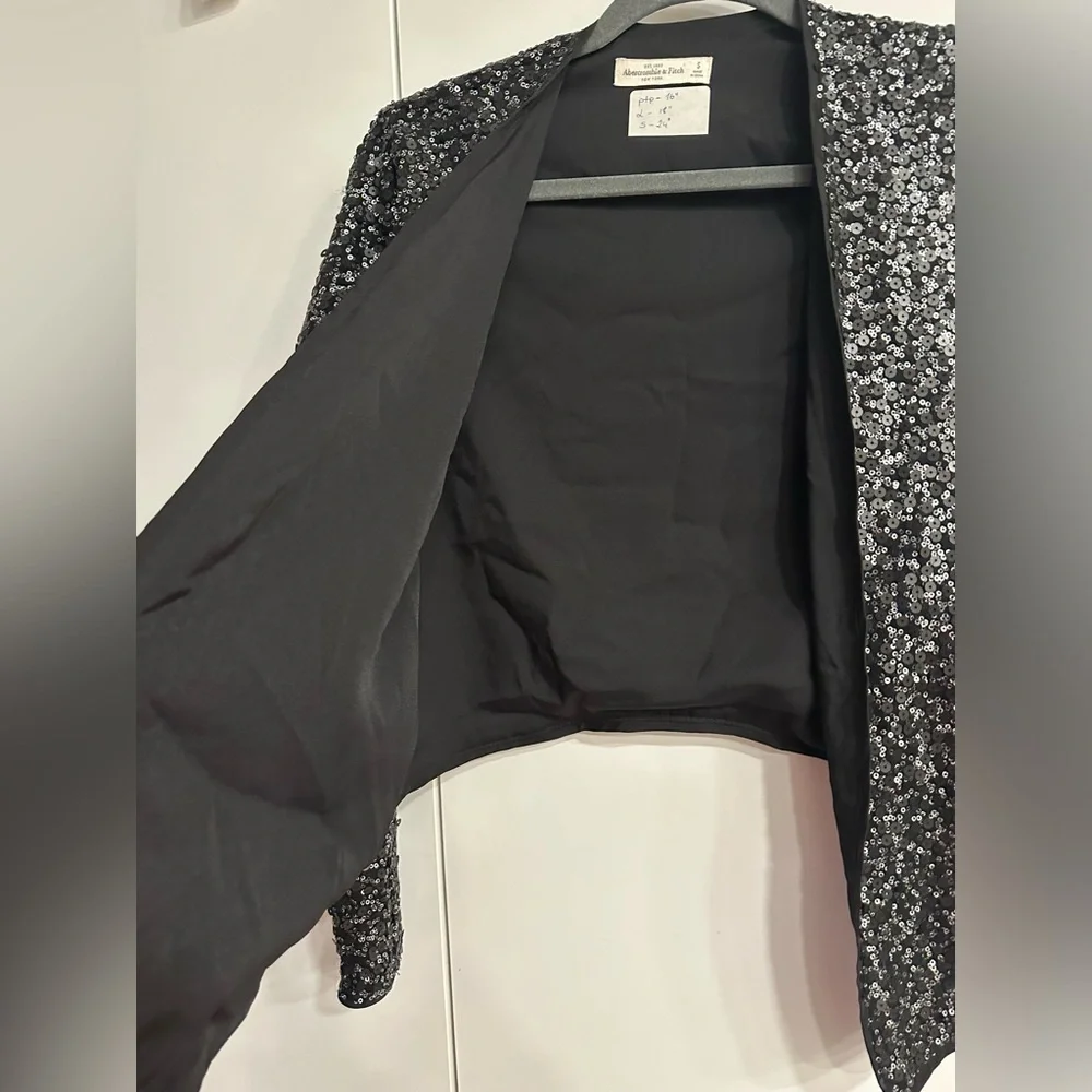 ABERCROMBIE & FITCH SEQUIN BLAZER - Picture 7 of 7